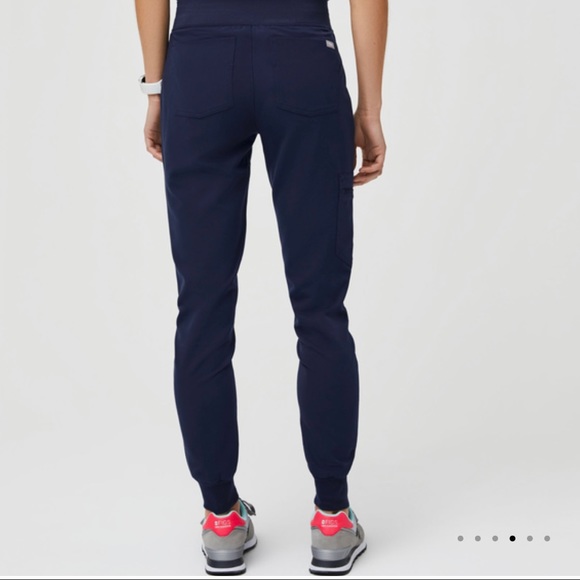 Zamora Jogger Scrub Pants Tall Large Navy Blue - Picture 3 of 6